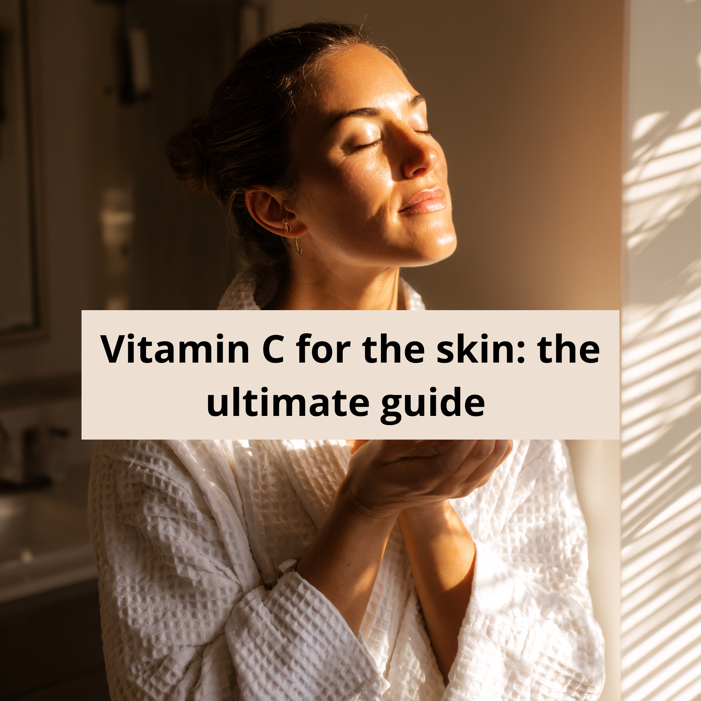 Vitamin C for the skin