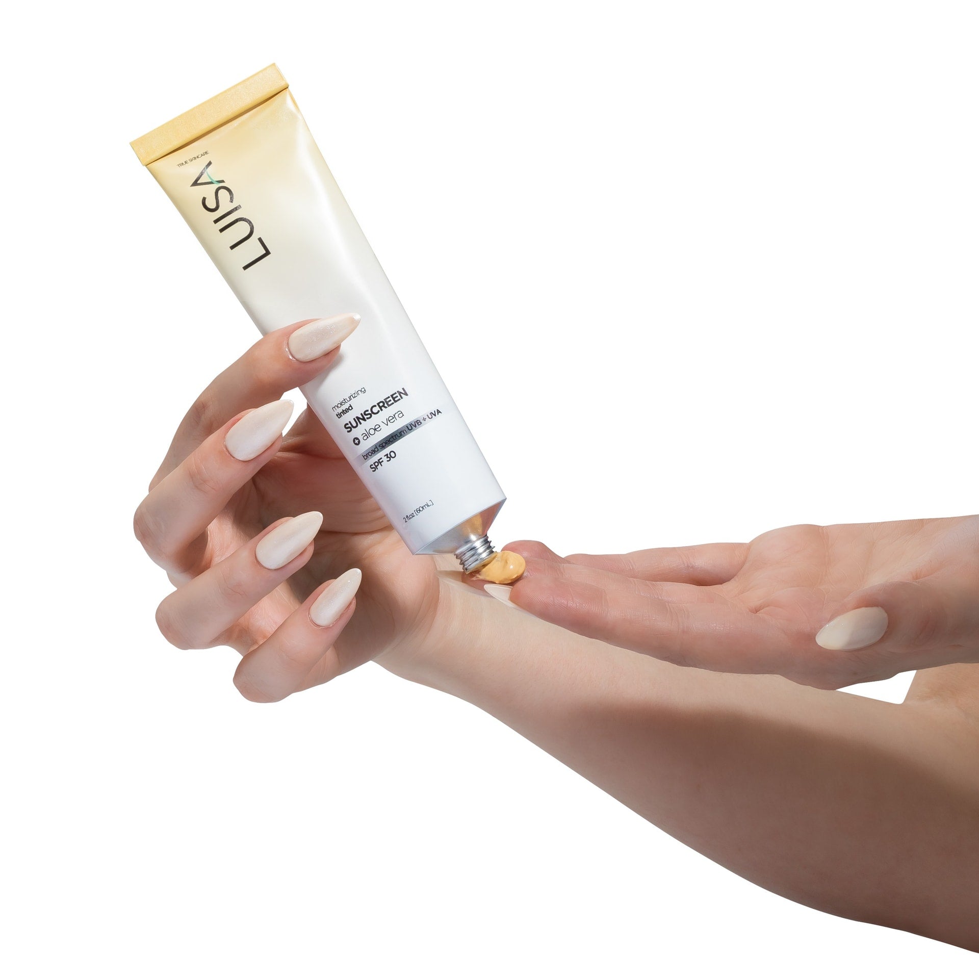Lightly Tinted & Moisturizing Sunscreen - SPF 30 - Luisa True Skincare