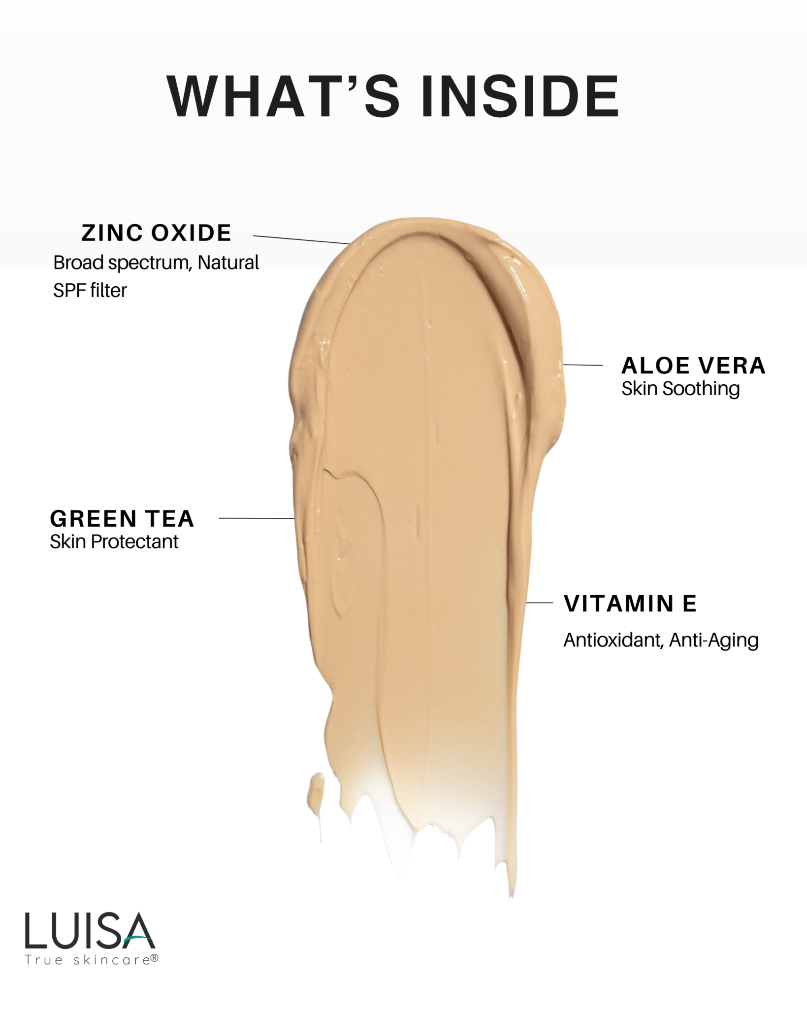 Lightly Tinted & Moisturizing Sunscreen - SPF 30 - Luisa True Skincare